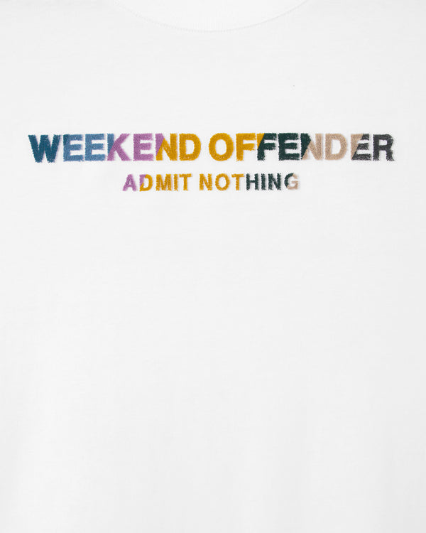 Hebdofin Graphic T-Shirt White