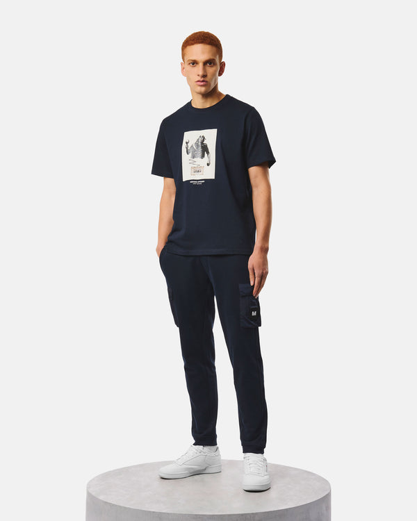 Freaky Graphic T-Shirt Navy