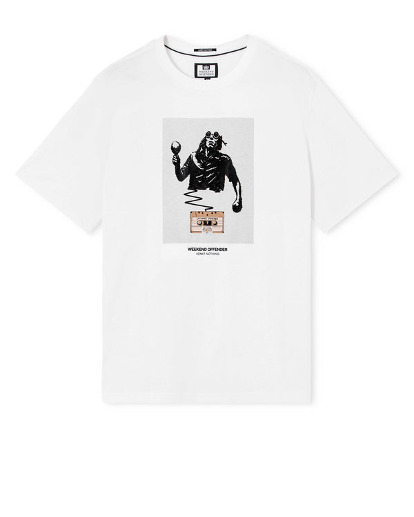 Freaky Graphic T-Shirt White