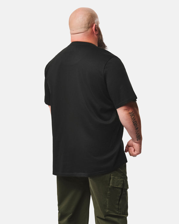 Plus Size - Imbibo Graphic T-Shirt Black