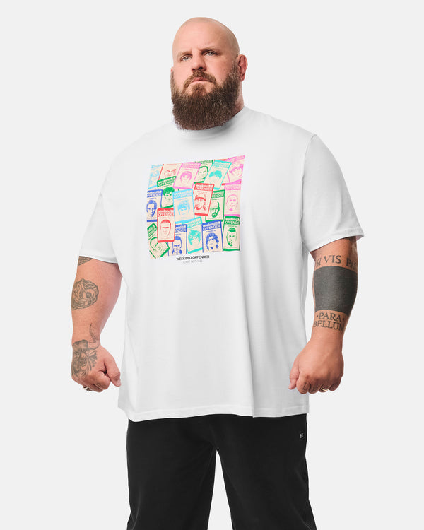 Plus Size - Approbatus Graphic T-Shirt White