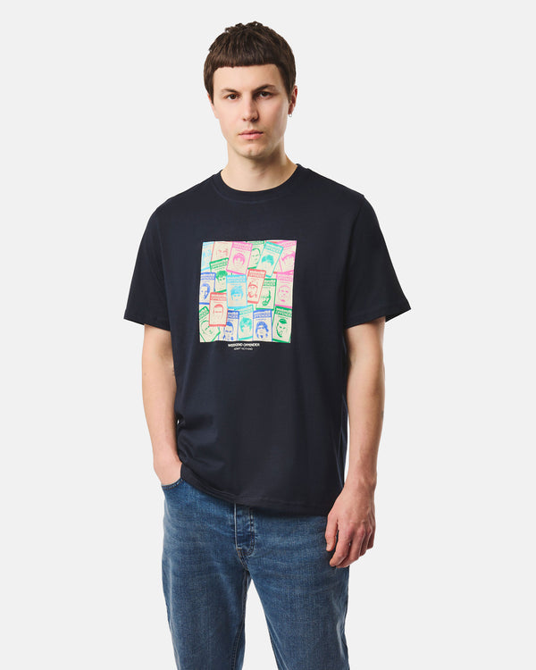 Approbatus Graphic T-Shirt Navy