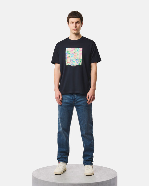 Approbatus Graphic T-Shirt Navy