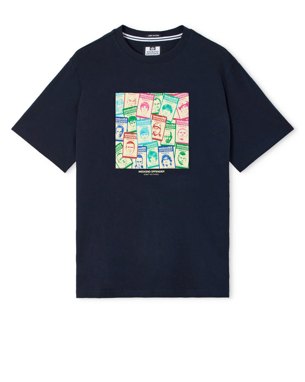 Plus Size - Approbatus Graphic T-Shirt Navy