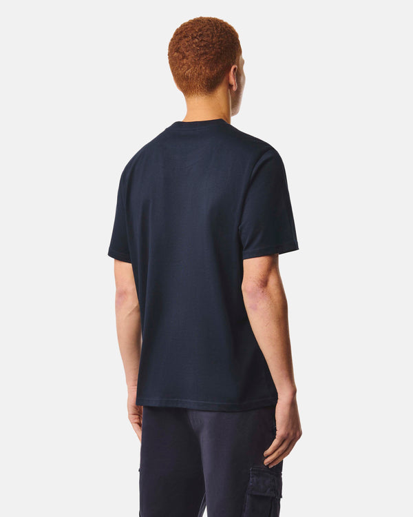 Pater Graphic T-Shirt Navy