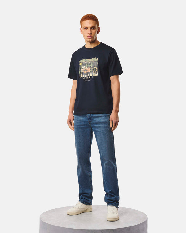 Taberna Graphic T-Shirt Navy