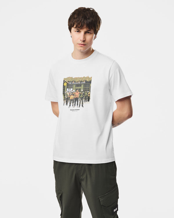 Taberna Graphic T-Shirt White