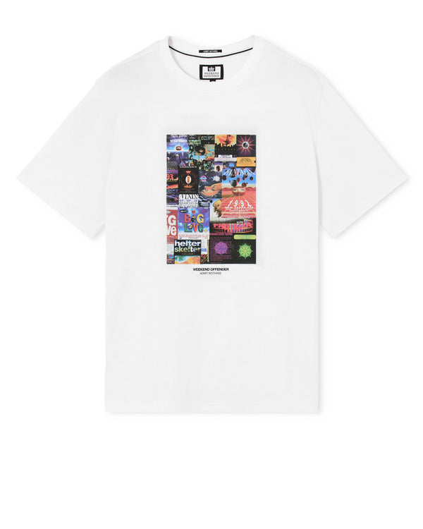 Saltatio Graphic T-Shirt White