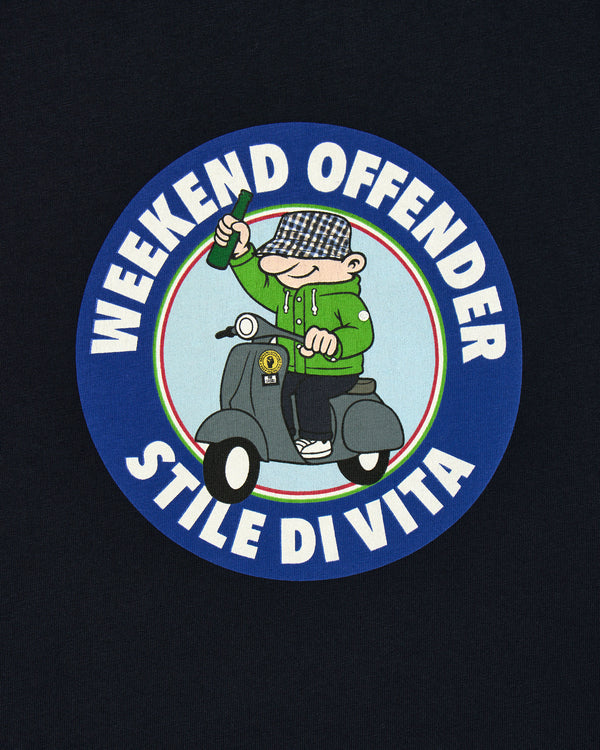 Vitae Graphic T-Shirt Navy