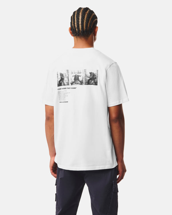 Cliff Graphic T-Shirt White