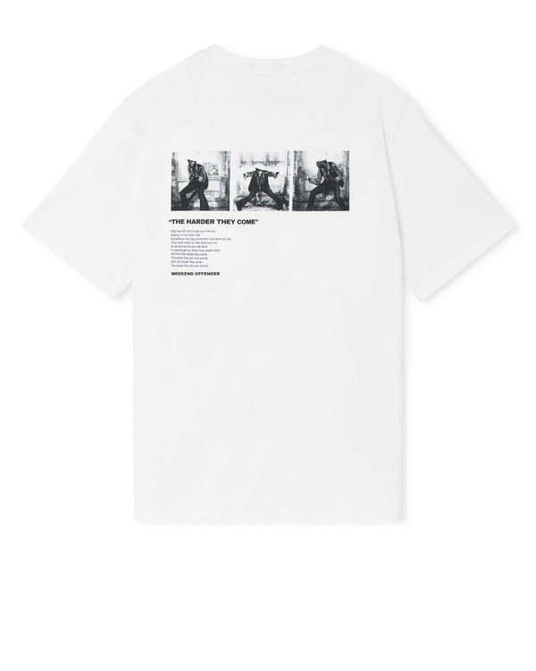 Cliff Graphic T-Shirt White