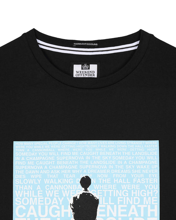 Supernova Graphic T-Shirt Black/Blue