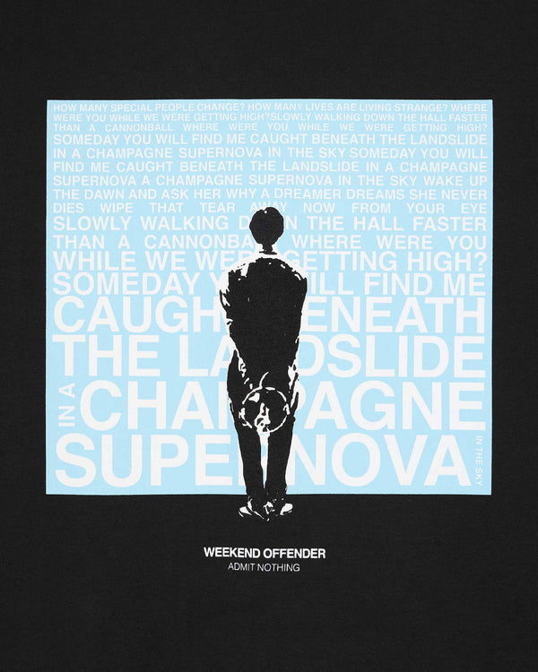 Supernova Graphic T-Shirt Black/Blue