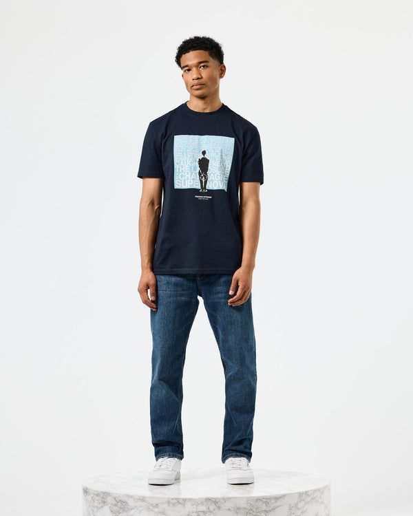 Supernova Graphic T-Shirt Navy/Blue