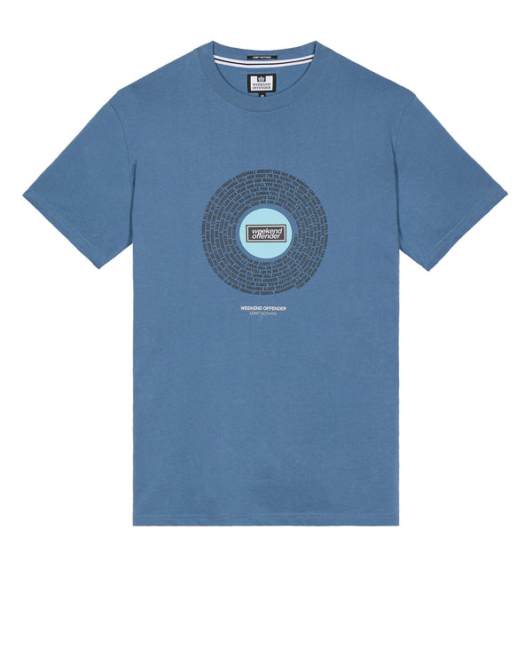Supersonic Graphic T-Shirt Baltic Blue
