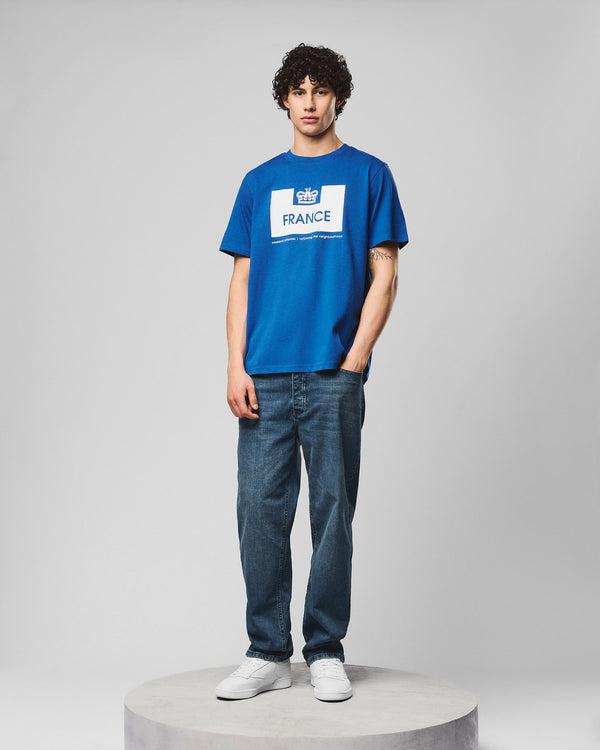 Country Series France T-Shirt Blue