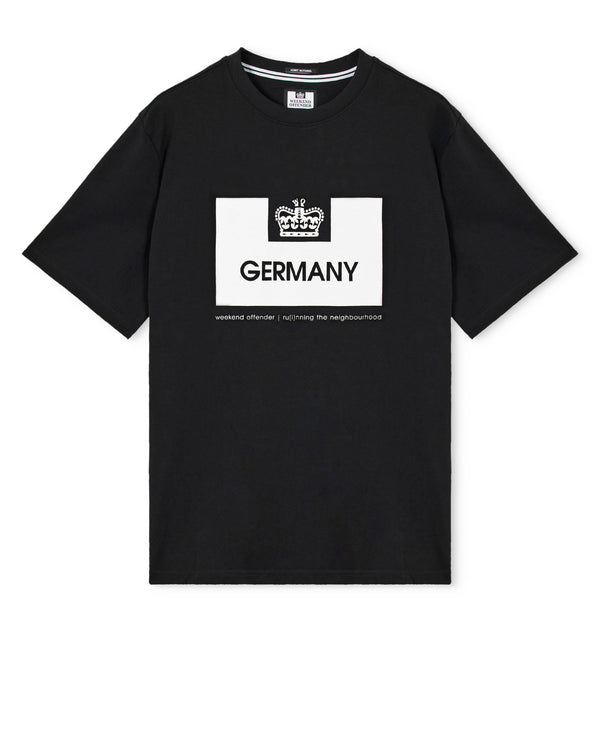 Country Series Deutschland T-Shirt Schwarz