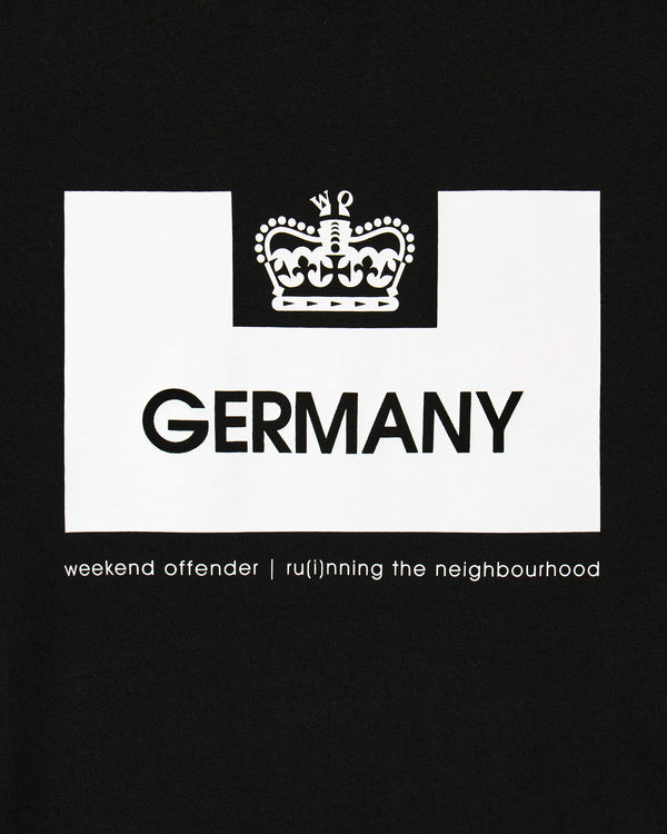 Country Series Deutschland T-Shirt Schwarz