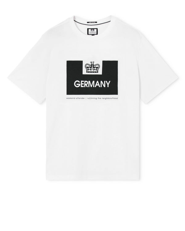 Serie Paese Germania T-Shirt Bianca