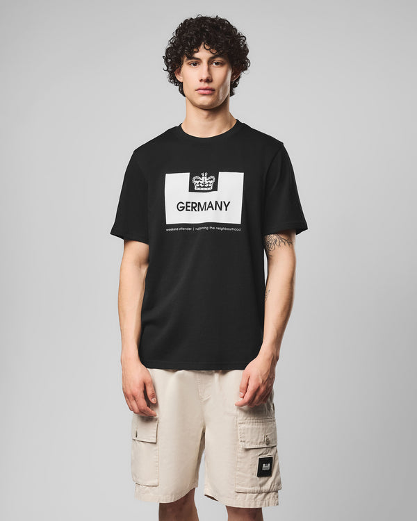Country Series Deutschland T-Shirt Schwarz