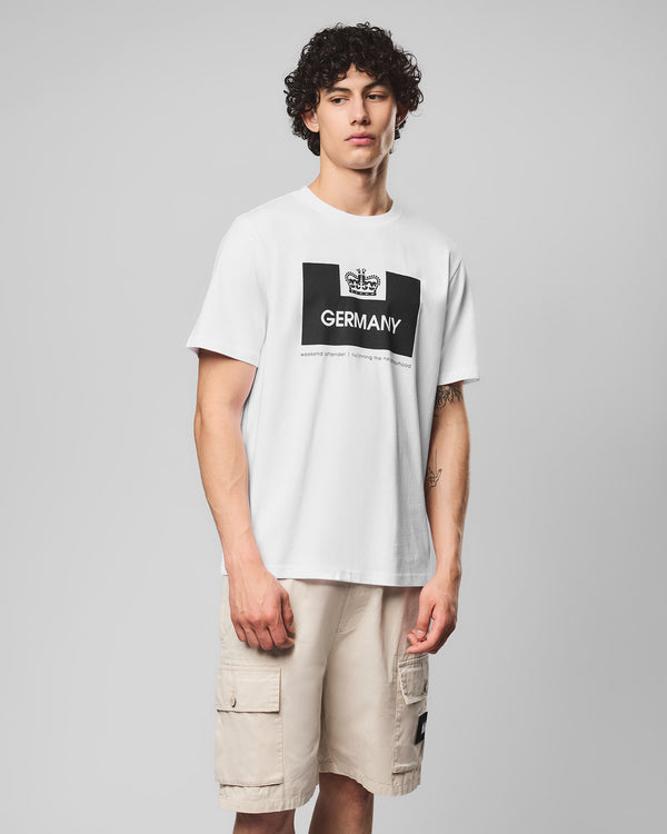 Serie Paese Germania T-Shirt Bianca