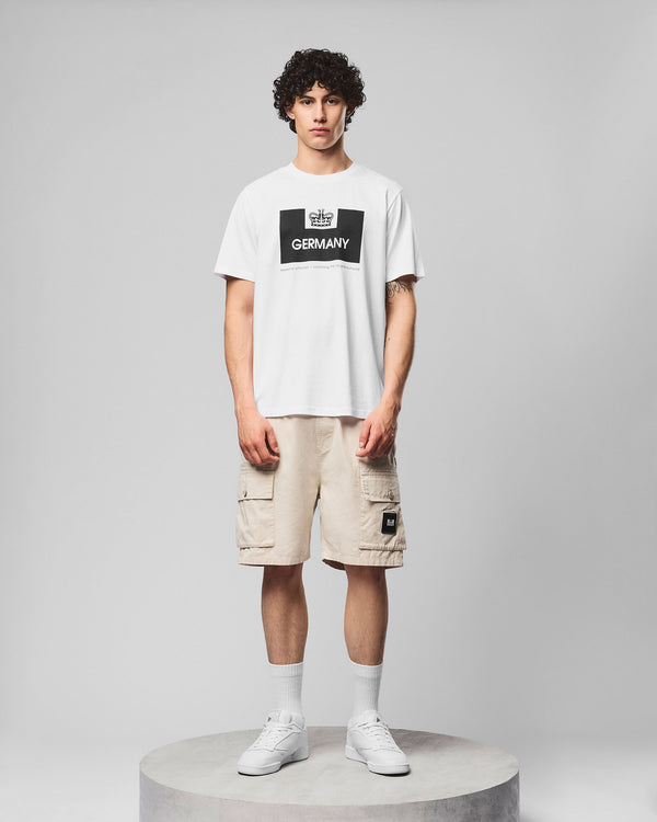 Serie Paese Germania T-Shirt Bianca
