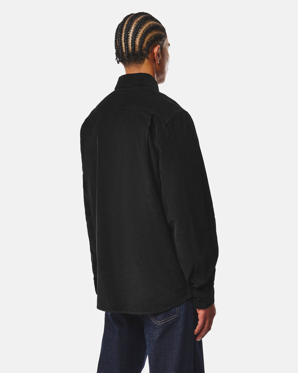 Erding Cord Shirt Black