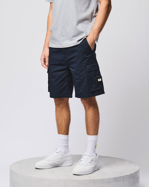 Mascia Cargo-Shorts Marineblau