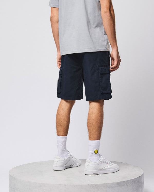 Mascia Cargo-Shorts Marineblau