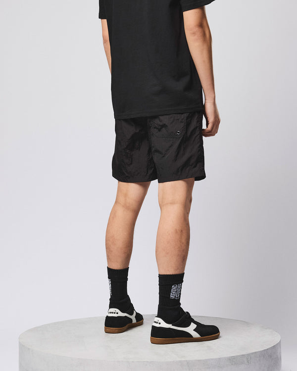 Pantaloncini da bagno Stacks neri
