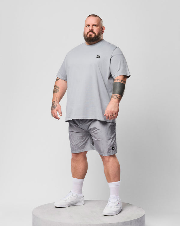 Plus Size - Stacks Swim Shorts Smokey Grey