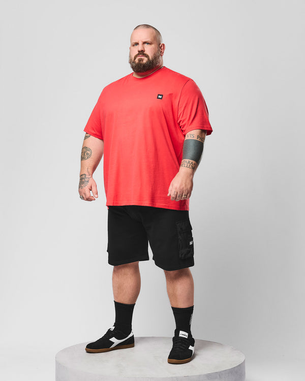 Plus Size - Nor'Easter Jogger Shorts Black