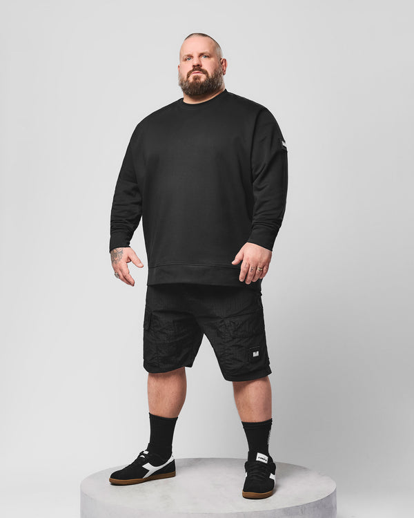 Plus Size - Zemmouri Cargo Shorts Black