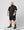 Plus Size - Mytros Jogger Shorts Black/Amazonite Green