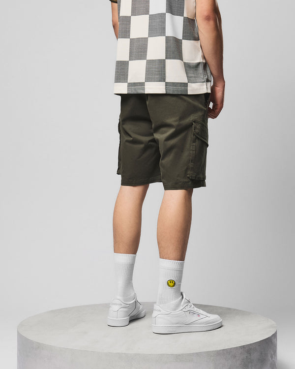 Ksar Cargo Short Black Forest Green
