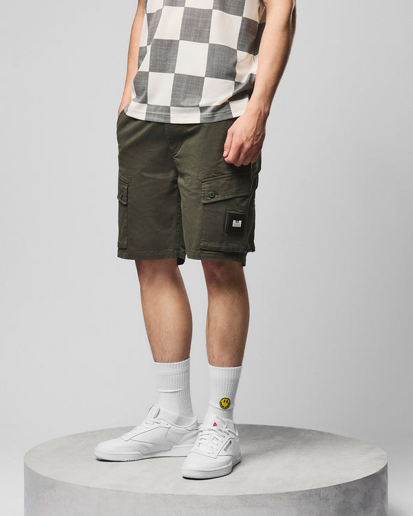 Ksar Cargo Short Black Forest Green