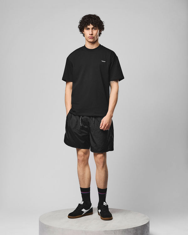 Micro WOAN Shell Shorts Schwarz