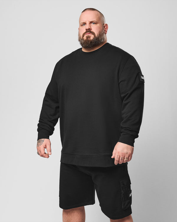 Plus Size - Thunder Sweatshirt Black