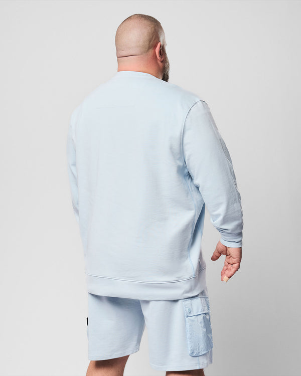 Plus Size - Thunder Sweatshirt Sky Blue