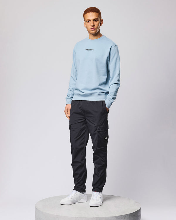 Raval Sweatshirt Blue Tourmaline/Black