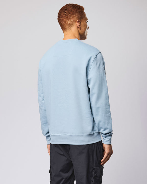 Raval Sweatshirt Blue Tourmaline/Black