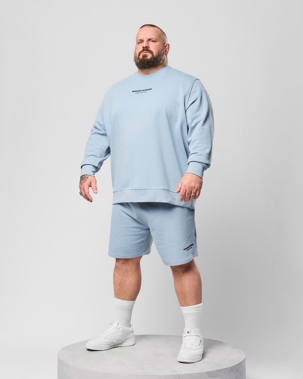 Plus Size - Raval Sweatshirt Blue Tourmaline/Black