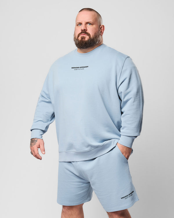 Plus Size - Raval Sweatshirt Blue Tourmaline/Black