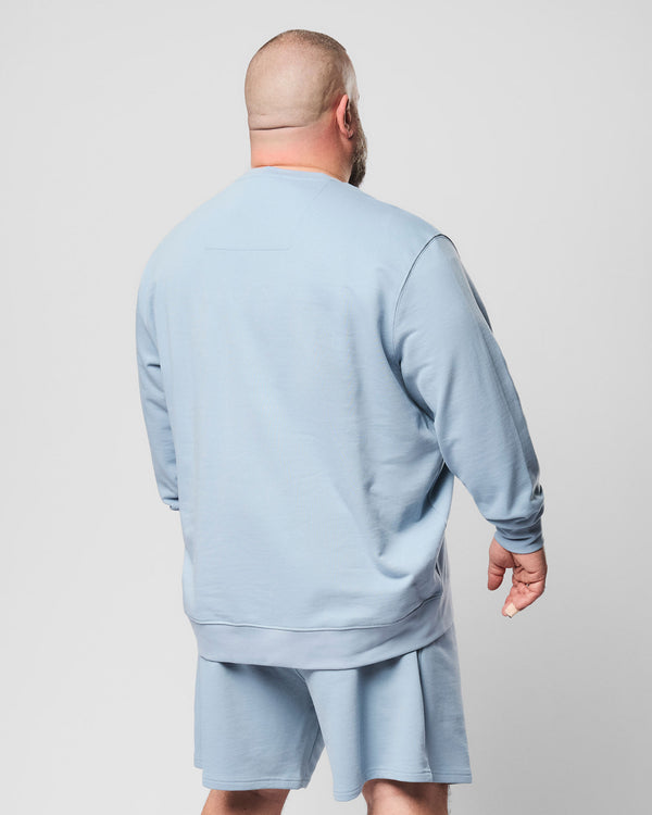 Plus Size - Raval Sweatshirt Blue Tourmaline/Black