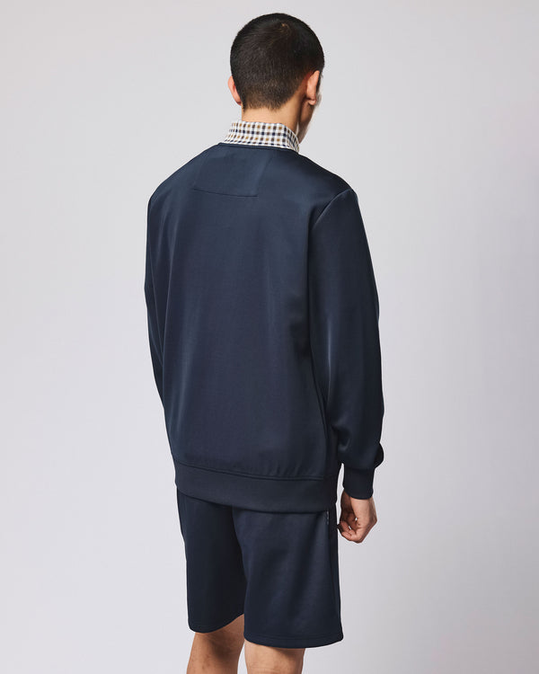 Henson Quarter Zip Sweatshirt Navy
