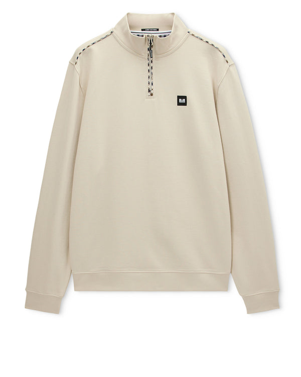 Matisa Quarter Zip Sweatshirt Cement