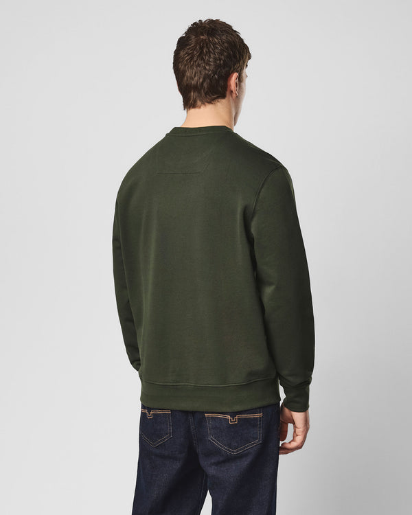 Ferrer Sweatshirt Black Forest Green