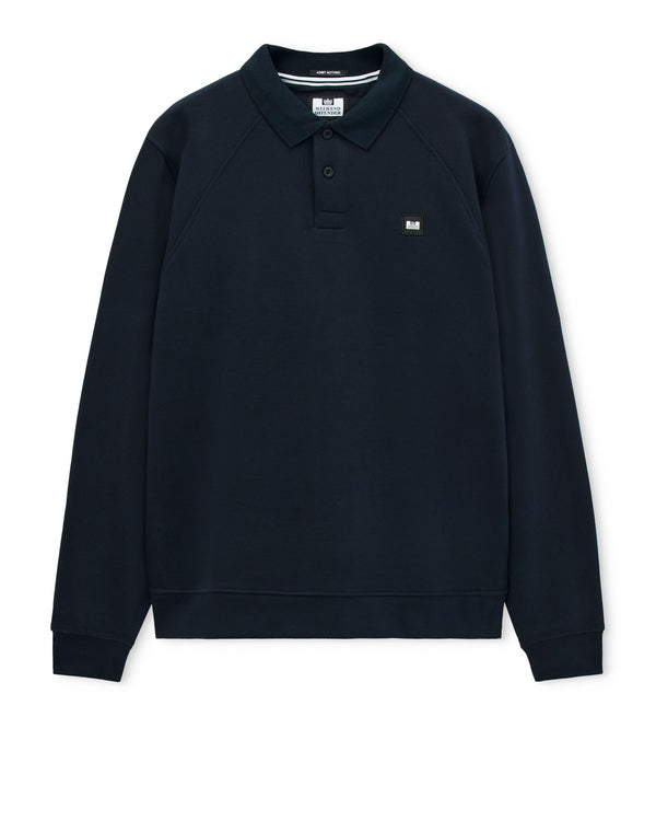 Azrou Polo Sweatshirt Navy
