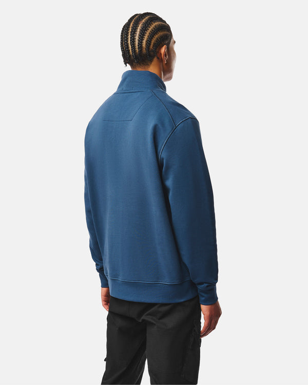Kraviz Quarter Zip Sweatshirt Lagoon Blue