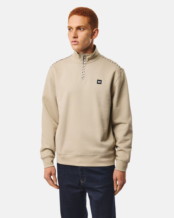 Matisa Quarter Zip Sweatshirt Rock